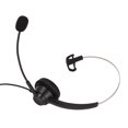 thumbnail image 1 of Telephone Headset, Monaural Phone Headset Ergonomic Design With HD Microphone For Office, 1 of 8