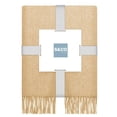 thumbnail image 3 of Faux Cashmere Throw Straw, 3 of 3