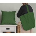 thumbnail image 5 of Soimoi Green Modal Satin Fabric Dot Abstract Printed Craft Fabric by the Yard 42 Inch Wide, 5 of 5