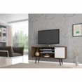 thumbnail image 5 of Manhattan Comfort Liberty 53 Inch Mid Century Modern TV Stand, Rustic Brown, 5 of 5