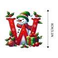 thumbnail image 1 of Bdday 26 Letters Christmas Tree Decoration Pendant Christmas Tree Ornaments Personalized DIY Christmas Ornaments Christmas Decoration Xmas Tree Hanging Decor Feature, 1 of 4