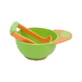 thumbnail image 1 of TIELUTT Bol Presse-Purée Bol de Broyage pour Tout-Petit Ensemble de Bol Presse-Purée pour Nourriture de Bébé avec Décoration de Table Extérieure pour 2 Napperons Ronds Sarcelle Petit Ensemble de Table à Manger pour 4 Napperons Ronds d'Automne Plat de Salle à Manger Intérieur, 1 of 3