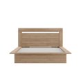 thumbnail image 3 of Nexera Malibu Platform Bed with Headboard, 3 of 8