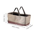 thumbnail image 3 of 1 Pce Sac de Rangement pour Bois de Chauffage Utile Sac de Transport Multi-Usage pour Bois de Chauffage, 3 of 7