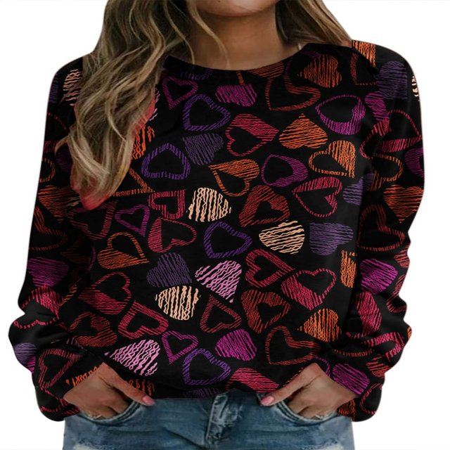 MesaSe Sweat-Shirts de Jour pour Femmes à Manches Longues Pulls