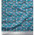 thumbnail image 1 of Soimoi Rayon Fabric Car Transport Print Fabric by The Yard 42 Inch Wide, 1 of 3