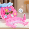 thumbnail image 3 of Kids Girls Makeup Set Kids Eco-friendly Cosmetic Pretend Play Kit For Toddler Children Gift, 3 of 5