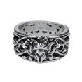 thumbnail image 1 of MasteelfCA 1Pc Man Delicate Ring Masculine Hand Jewelry Ring Man Ring Foxes Ring Decor, 1 of 7