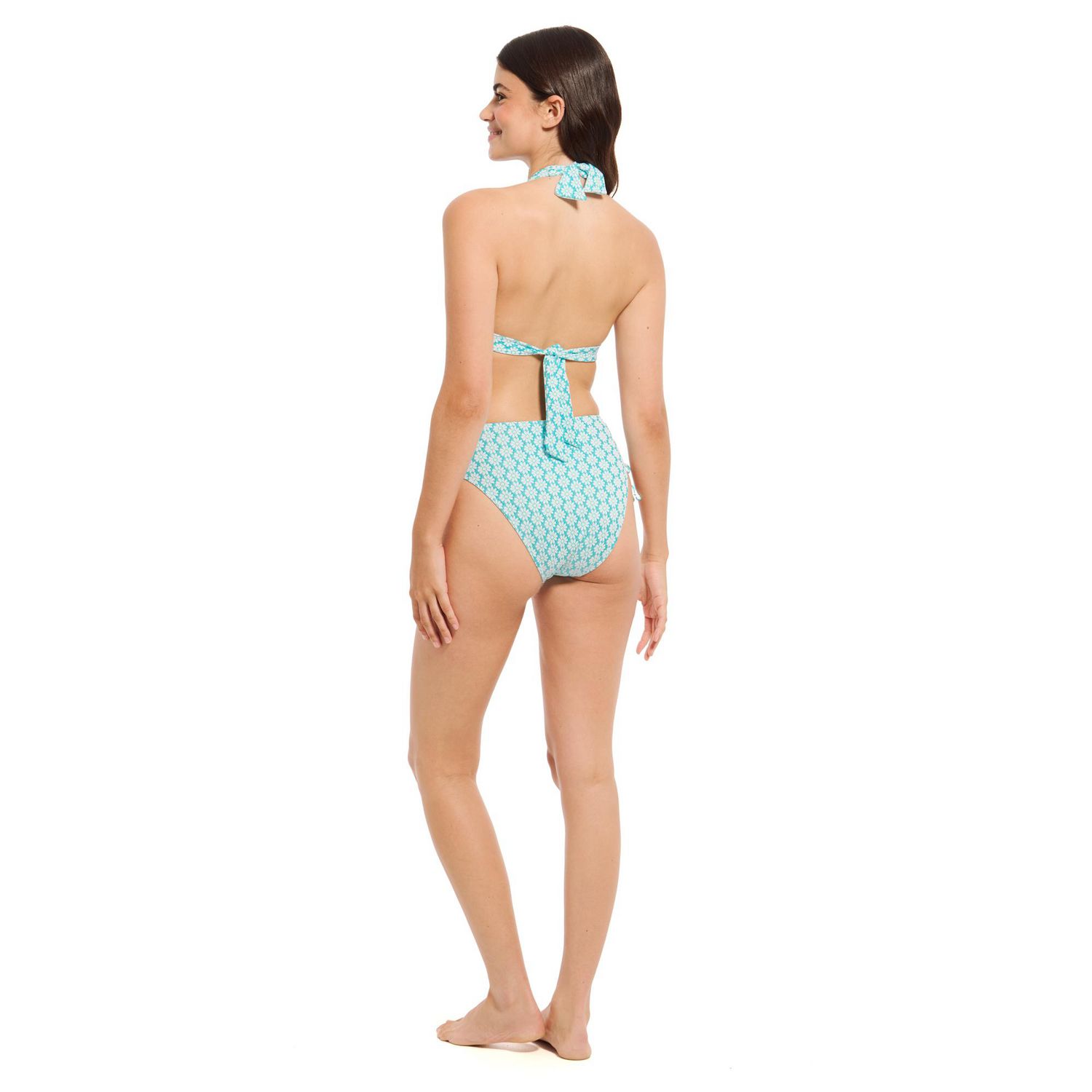 Summer Flirtt Haut de bikini triangle noir à licou pour femme