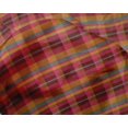 thumbnail image 3 of oneOone Silk Tabby Fabric Madras Check Printed Fabric 1 Yard 42 Inch Wide, 3 of 3