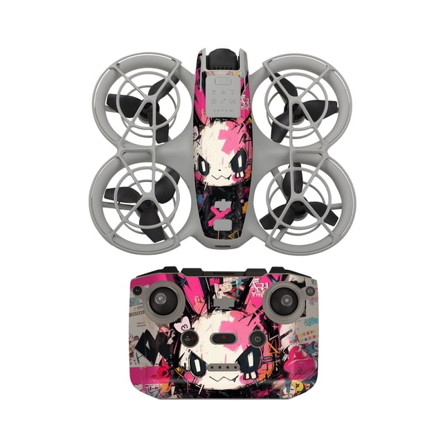 Lefu Sunnylife Sticker Set for DJI NEO Sticker PCV Cool Skin Remote Drone safeguard
