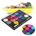 thumbnail image 3 of Loewten Body Painting, Painting Makeup Set, Face Paint, With Bright Colors For New Year Easy To, 3 of 8
