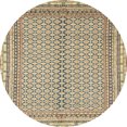 thumbnail image 1 of Ahgly Company Tapis d'Intérieur Ronds Abstraits Bruns Abstraits pour Aire, 3 Pieds Rond, 1 of 6