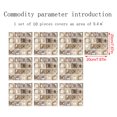 thumbnail image 3 of Nsxcdh Tile Stickers 10pc Crystal Tile Stickers DIY Self-Adhesive Wall Stickers, 3 of 3