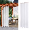 thumbnail image 4 of meriglare Rideaux d'Extérieur pour Patio - 1 Panneau Oeillets Dessus Intérieur Extérieur 132x243 cm, 4 of 8