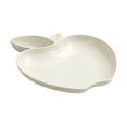 thumbnail image 3 of pstuiky Wheat Straw Plates 1-Piece Set with Vinegar Dish Creative Design for Fruit, Snacks, Dumplings Reusable & Dishwasher Safe Kitchen & Dining Tableware, 3 of 7