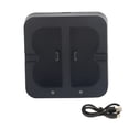 thumbnail image 2 of Video Doorbell Battery Chargeur SAFE USB Dual Camera Battery Charging Station pour AHDBT-501 601 701 801, 2 of 7