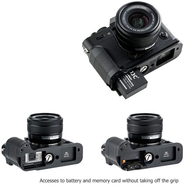 JJC MHG-XT10 Solid Metal Hand Grip Secure Handle Bracket for Fuji