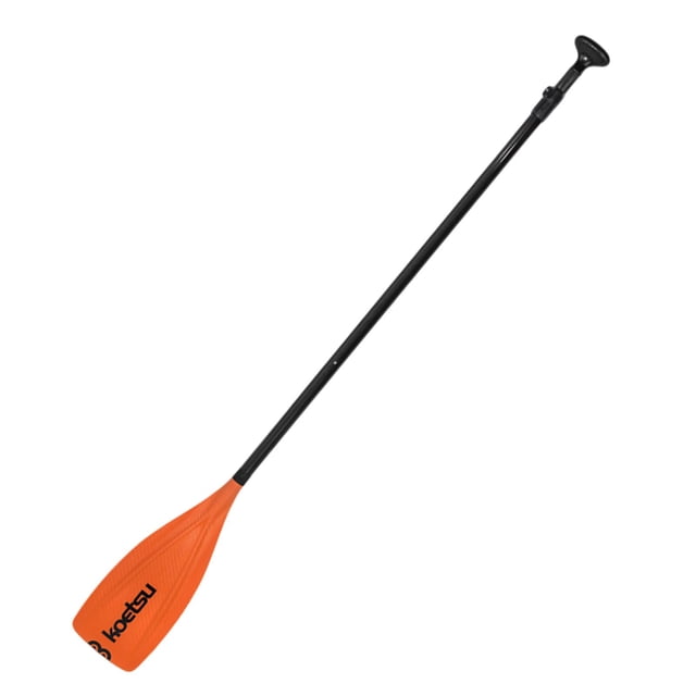 Quzzie Pagaie de Kayak Détachable Réglable Planche Pagaie Légère Aviron Aviron Portable Structure PP Poignée Ergonomique Convient au Surf Navigation Stand-Up Orange