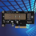 thumbnail image 4 of Dioche PCIE 3.0 X 4 NVMe Adapter Card PCIE3.0 GEN3 PCIE X4/x8/x16 LAN Expansion Card, 4 of 8