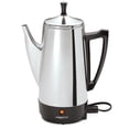 thumbnail image 1 of Presto Cafetière en Acier Inoxydable, Percolateur Robuste 12 Tasses, Argent, 1 of 11