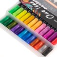 thumbnail image 1 of Jinsinto Ensemble de 24 Marqueurs de Couleurs Stylos Colorés à Double Pointe, 1 of 5