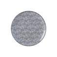 thumbnail image 2 of Mainstays Chiara 4 Piece Stoneware Round Blue Salad Plates, 2 of 5