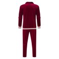 thumbnail image 4 of CEHVOM Veste Pantalon Décontractée en Velours pour Hommes, Deux Pièces, 4 of 6