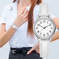 thumbnail image 1 of Sleek Minimalist With Strap Dial Women‘s Quartz Leather Watch Gift Watch, 1 of 2