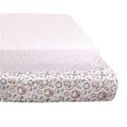thumbnail image 1 of 2-Pack Jersey Mini Fitted Crib Sheets, Woodland, 1 of 9