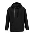 thumbnail image 5 of RKSTN Chandails à Capuchon pour Hommes Mode d'Automne Chandail Doux Décontracté Mode Col Rond avec Poche Chandail à Enfiler Manches Longues Hauts Chandail Chandail pour Hommes, 5 of 5