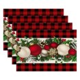 thumbnail image 2 of Napperon de Noël Tapis de Table Noël Décoration Maison Salon Napperon, 2 of 8