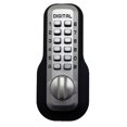 thumbnail image 1 of Lockey M-210-SN Mechanical Keyless Deadbolt Lock - Satin Nickel Brass, 1 of 2