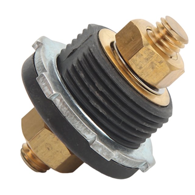 Battery Jumper Terminal, 3/8in Battery Terminal Connector Thru Stud 250A Battery Post For Car RV Boat Yacht
