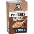 thumbnail image 2 of Quaker High Protein Maple & Brown Sugar flavour Instant Oatmeal, 2 of 12