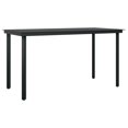 thumbnail image 3 of vidaXL 7 Piece Garden Dining Set Dark Grey, 3 of 4