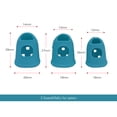 thumbnail image 5 of Eccomum 6pcs Guitar Silicone Finger Fingertip Protectors for Guitar Ukulele Beginners (Random Color Delivery), 5 of 5