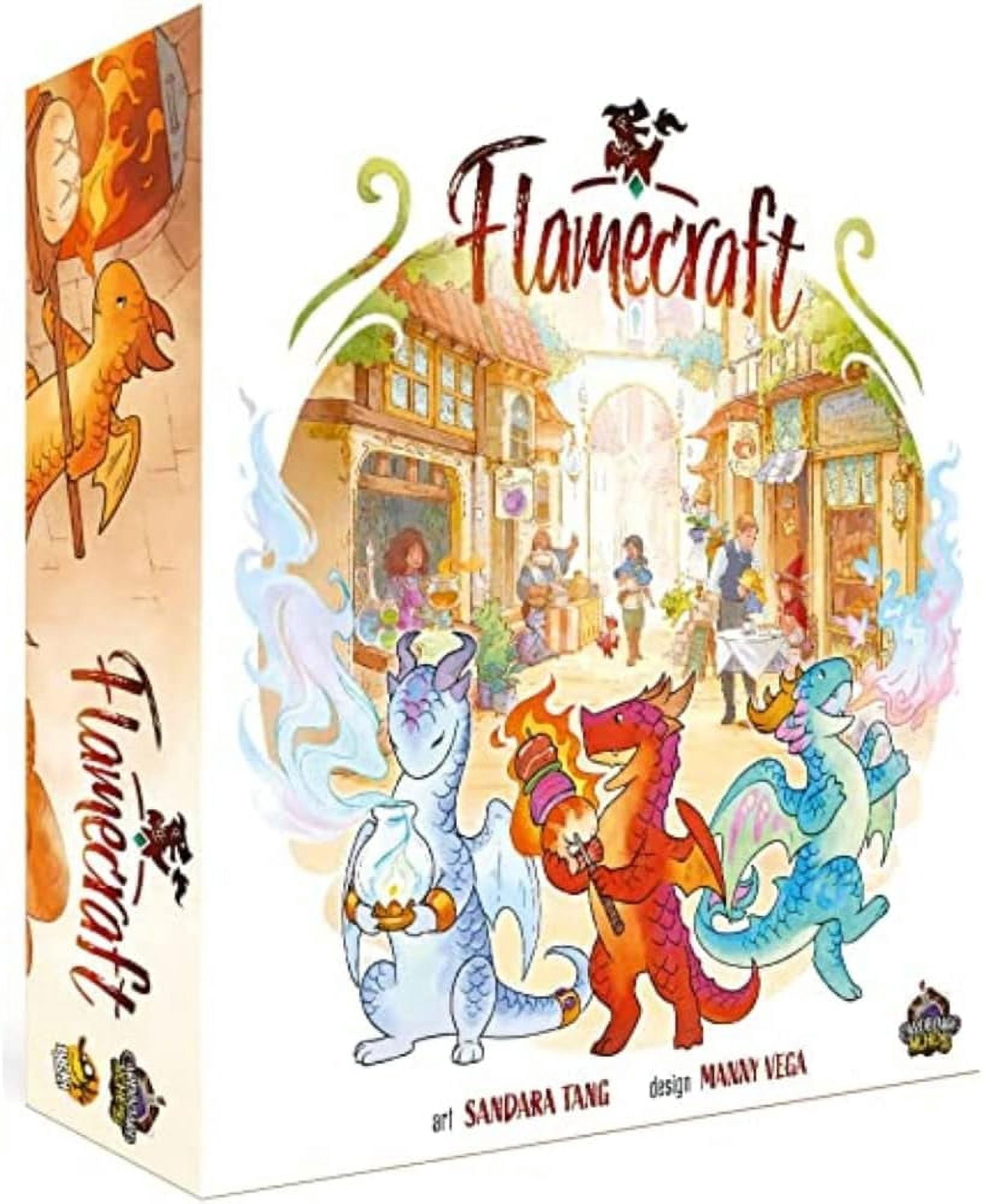 Lucky Duck Games Flamecraft Board Game