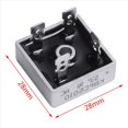 thumbnail image 4 of 40 PCS 50A 1000V Metal Case Single Phases Diode Bridge Rectifier KBPC5010,40x rectifier bridge,silver, 4 of 8