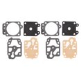 thumbnail image 3 of 2Set Carburetor Diaphragm Repair Gasket Kits Carburetor Service Kit with Paper Pad and Gasket for Trimmer Lawn Mower, 3 of 14
