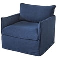 thumbnail image 4 of Patioflare Lanai Modular Outdoor Arm Club Chair, Blue, 4 of 7