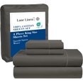 thumbnail image 1 of Softest Cotton Sheets Double Sheet Set Pc Set Thread Count Sateen Bedding Deep Pocket Sheets Cooling Sheets Double Size Sheets Breathable Bed Set (), 1 of 7