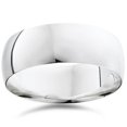 thumbnail image 1 of High Polished 8MM Mens Wedding Band Ring 950 Platinum, 1 of 1