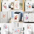 thumbnail image 4 of Lefu Romantic Flowers Wall Sticker for Bathroom Toilet Seats Fridge Cupboard Decal, 4 of 8