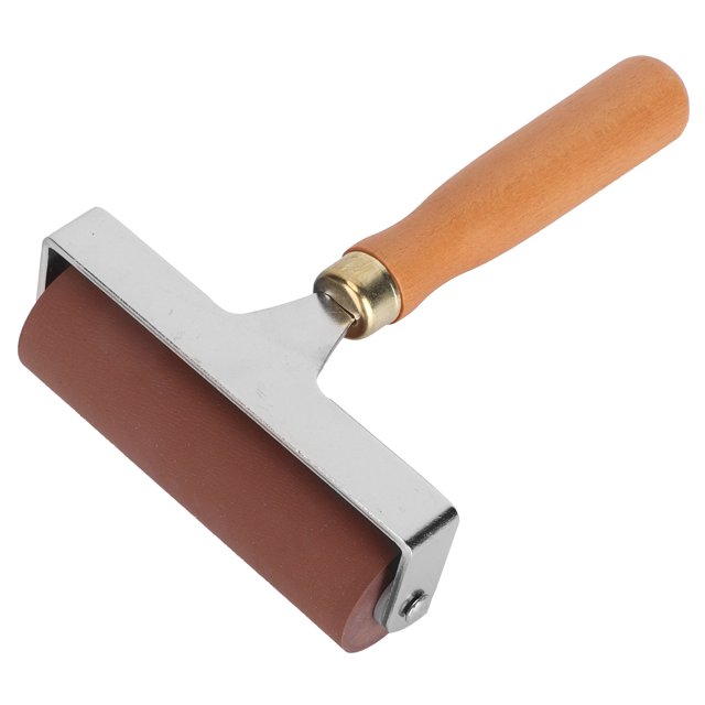 Braye Rouleau en Caoutchouc pour Impression, Rouleau Brayer en Caoutchouc, Rouleau Imprimé, Rouleau Imprimé Brayers