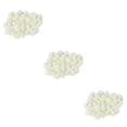 thumbnail image 1 of Transemion 500pieces Wreath Wedding House Decor Lasting Impression With These Exquisite milky white 3Set, 1 of 6