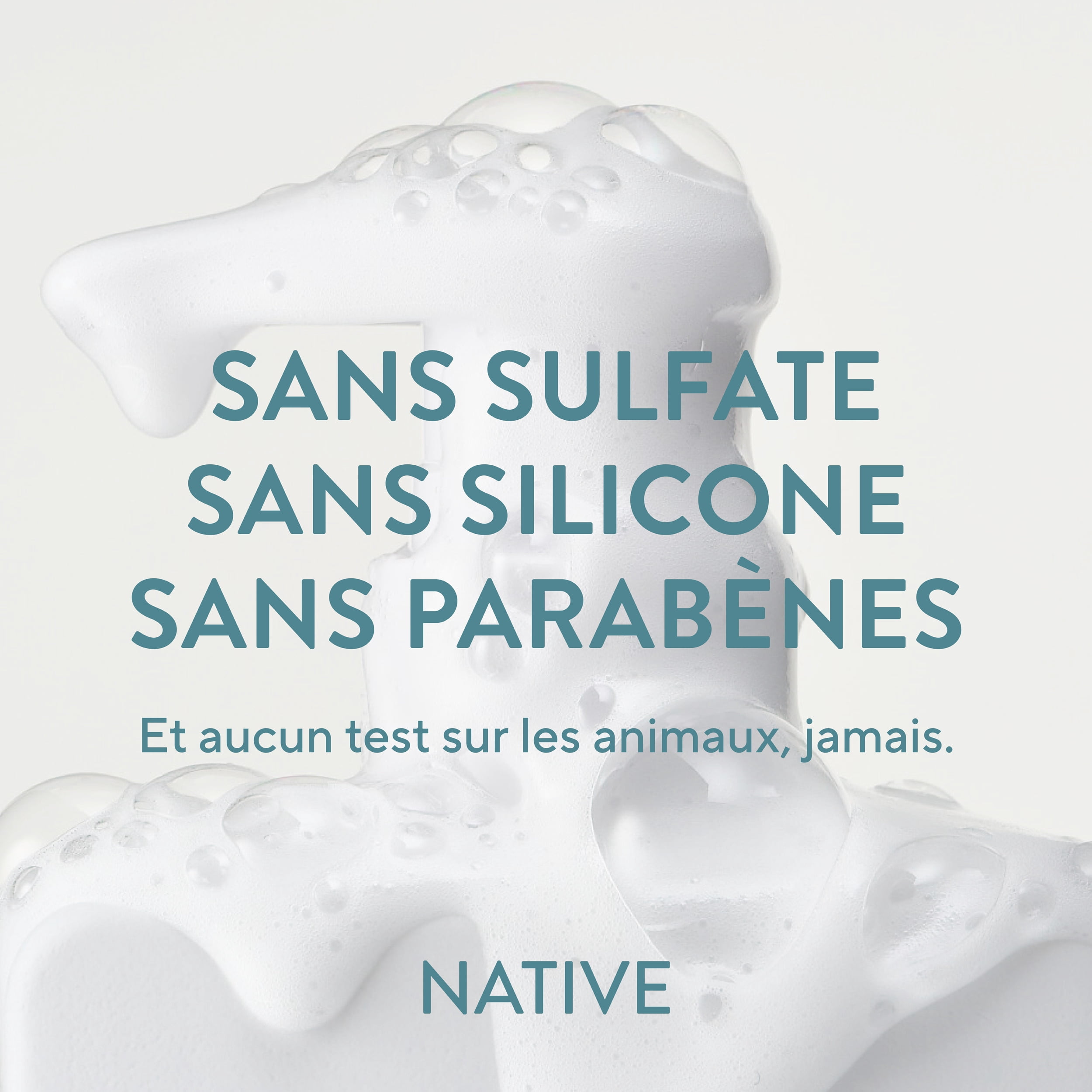 Shampooing Native Nettoyage quotidien Agrumes et musc végétal, 487 mL
