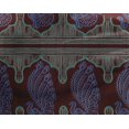 thumbnail image 4 of oneOone Georgette Viscose Fabric Peacock Block Print Sewing Fabric BTY 42 Inch Wide, 4 of 4