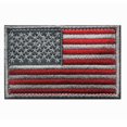 thumbnail image 1 of serony 8*5cm Embroidery American Flag Chapter Clothes Bags Patch Badges Armband Stickers, 1 of 2