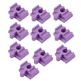 thumbnail image 1 of Shengyu 10Pcs Wood Train Track Adapter for Set Toy Kits Building Stem Building Games Violet, 1 of 6